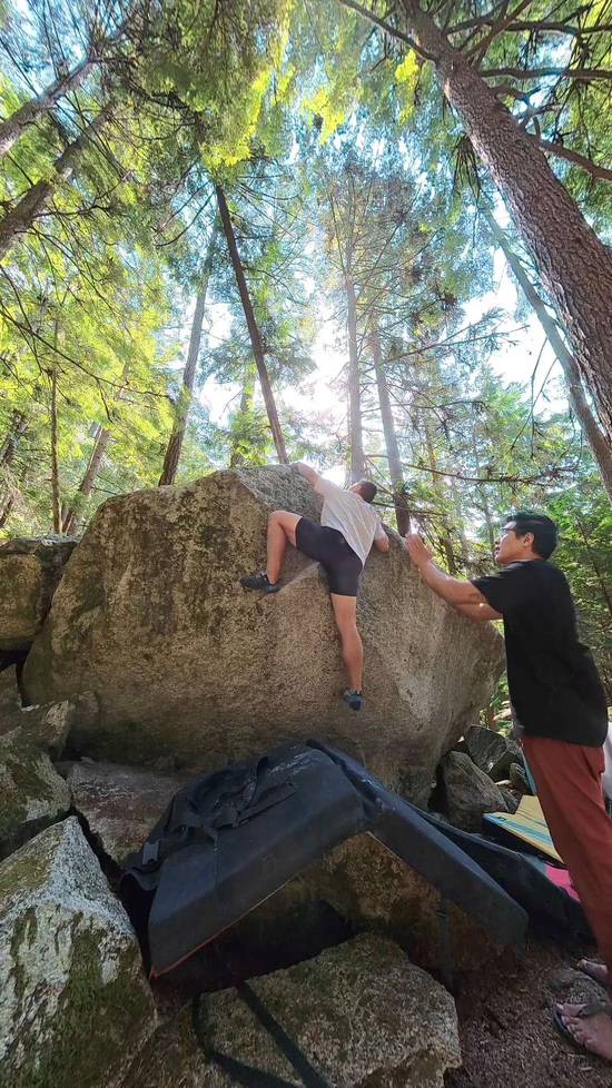 Lip-Smack Sitdown v2, Squamish - Beta Video from aaron.quano