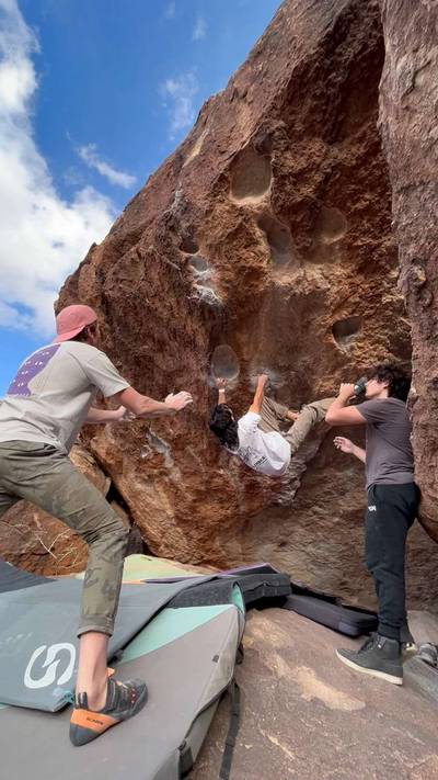 New Religion Sit v8, Hueco Tanks - Beta Video from Aa_kash
