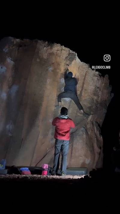Clam Bumper v4, Red Rock - Beta Video from lexgoclimb