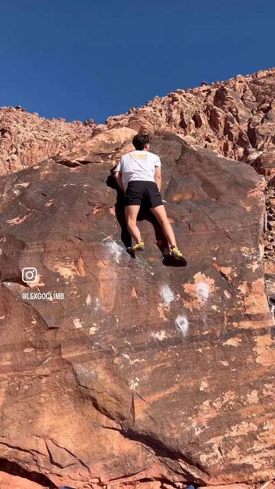The Croupier v2, Red Rock - Beta Video from lexgoclimb