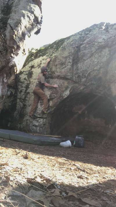 Fire Bowl v2, Hospital Boulders - Beta Video from wallflailer