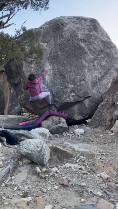 Sun In My Eyes Traverse v6, Joe's Valley - Beta Video from georgiab
