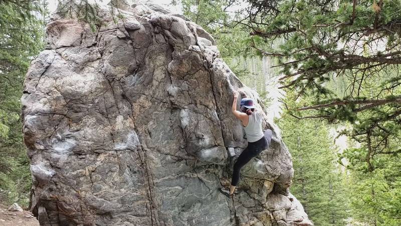 Chalk Block Right v2, Guanella Pass - Beta Video from prrdylady