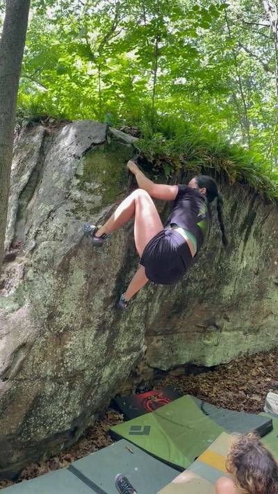 Spring Loaded v4, New River Gorge - Beta Video from MaryChristine