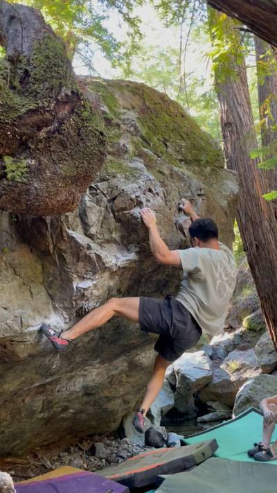 Crumble Mumble v6, Mt. Tamalpais - Beta Video from ericps