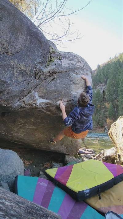 The Hueco Crimper Low v8, Leavenworth - Beta Video from gaorlov