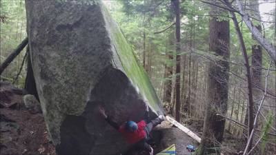 Tim's Arete v10, Squamish - Beta Video from LukeZimmerman