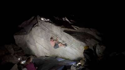 Red Headed Stepchild v7, Little Cottonwood Canyon - Beta Video from bolts.and.holds