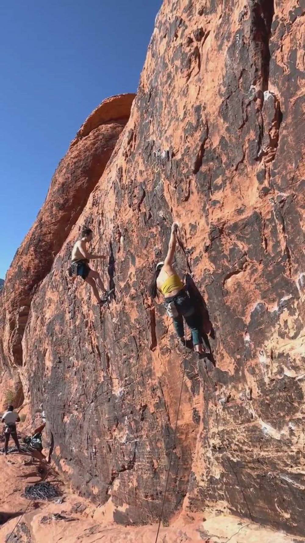 Running Amuck 5.10c, Red Rock - Beta Video from ceejoy