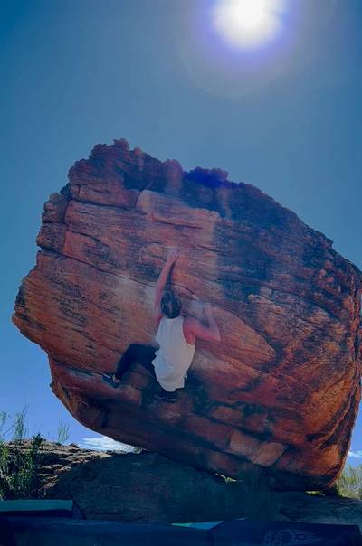 Weichei v10, Rocklands - Beta Video from Austin