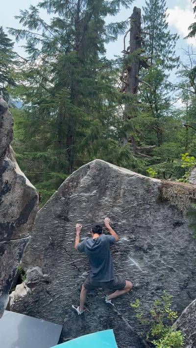 Dinosaur Skin v4, Miller River - Beta Video from climb_ryan