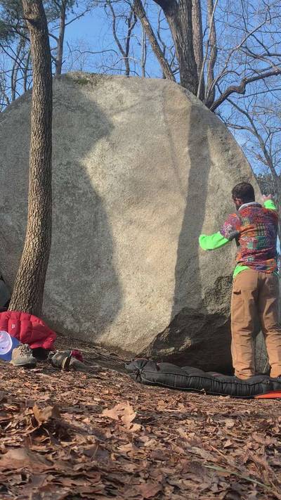 Sourwood Arete v3, Boat Rock - Beta Video from Danny.bell