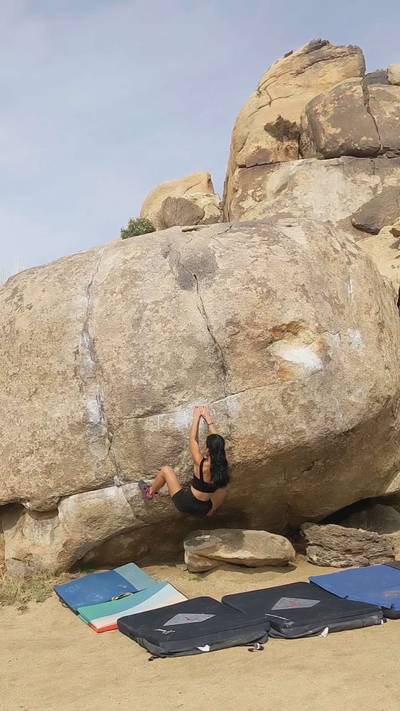 Vicarious v10, Joshua Tree - Beta Video from gentilclimbs