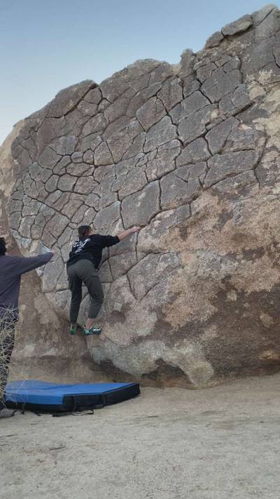 Dragon Scales vB, Joshua Tree - Beta Video from climbinggcat
