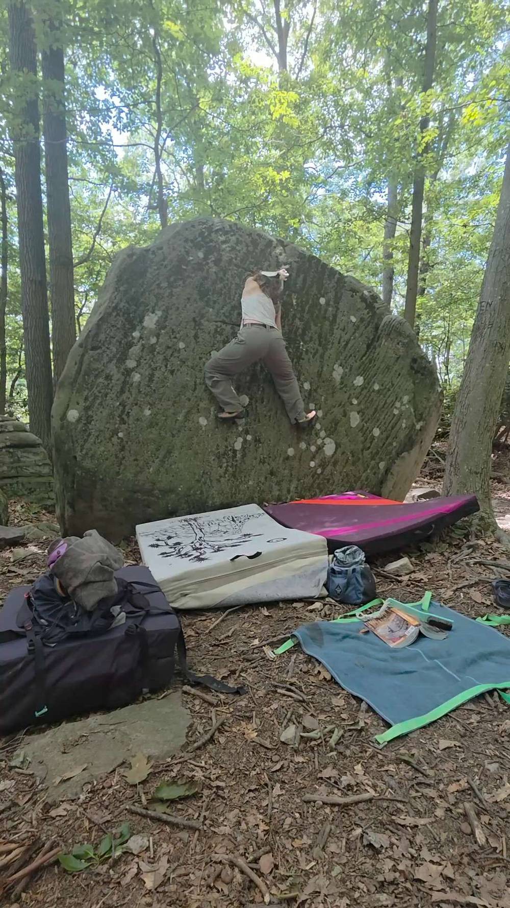 Silliest Lowball 2 v4, Coopers Rock - Beta Video from BiffingIt