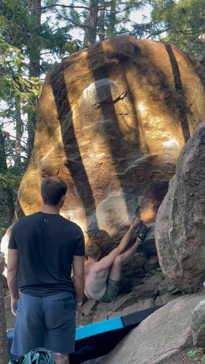Valhalla v7, Flagstaff Mountain, CO - Beta Video from JohnnyDJ
