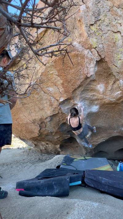 Cave Route v6, Bishop - Beta Video from smolpeanut