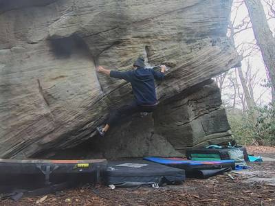 George Washington's Nose v4, Coopers Rock - Beta Video from kentalones