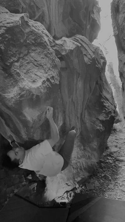 Vestibule v7, Hueco Tanks - Beta Video from ericps