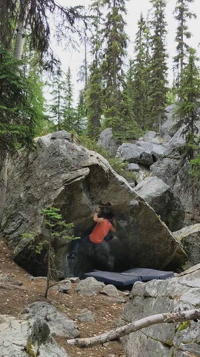 Cave Dweller v4, Kelowna - Beta Video from capt.adventurepants