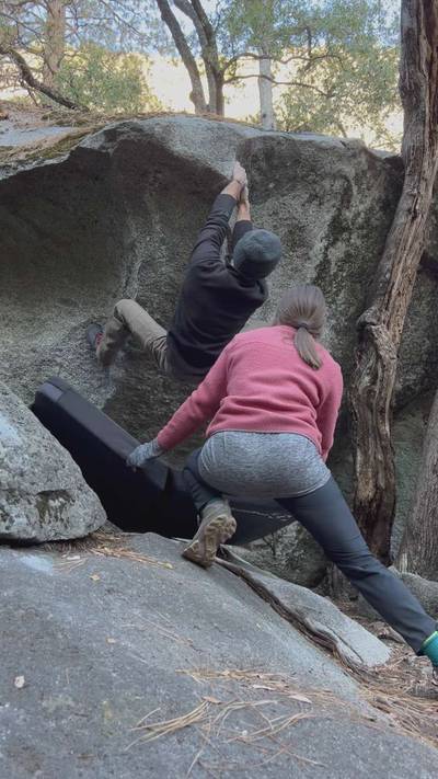 Bear Hug Mantel v4, Yosemite Valley - Beta Video from burniesenders