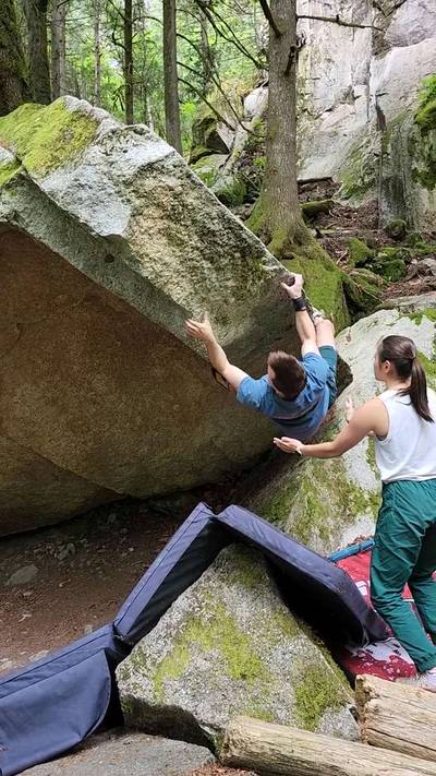 Bushido v7, Squamish - Beta Video from CarsonClimbs