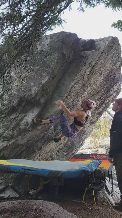 Pumpkin Pie v4, Kelowna - Beta Video from climbthatdee