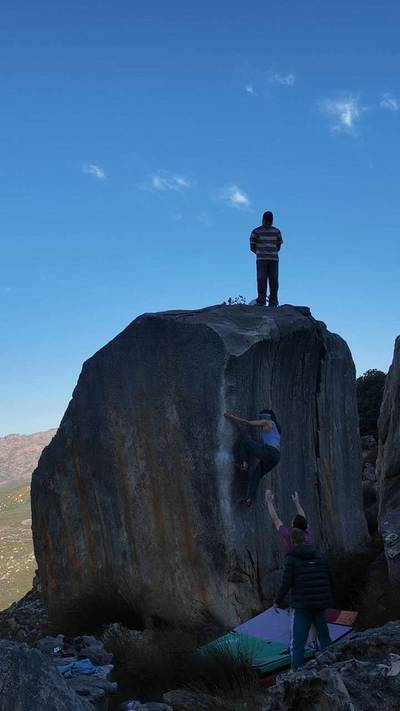 Basic Instinct v10, Rocklands - Beta Video from kyracondie