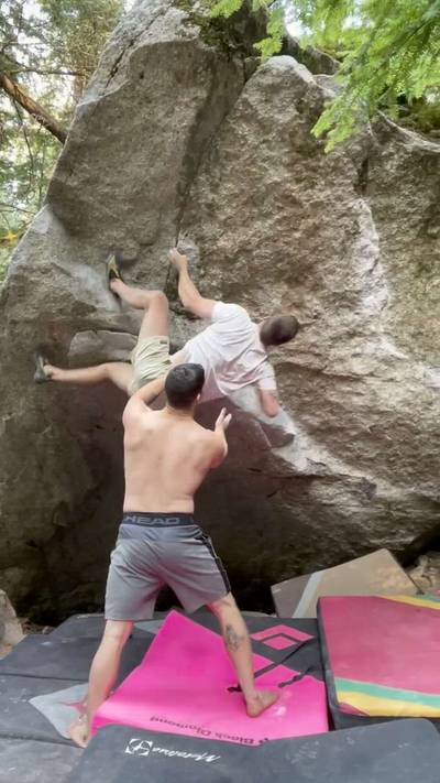 Cradle Robber Light v6, Squamish - Beta Video from CarsonClimbs