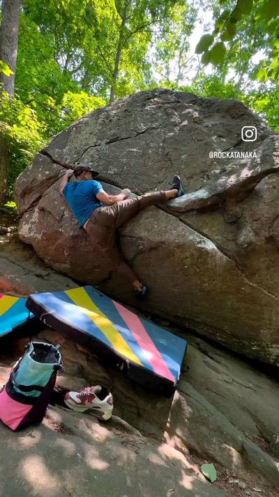 Crack Line v4, Northwest Branch - Beta Video from RockaTanaka