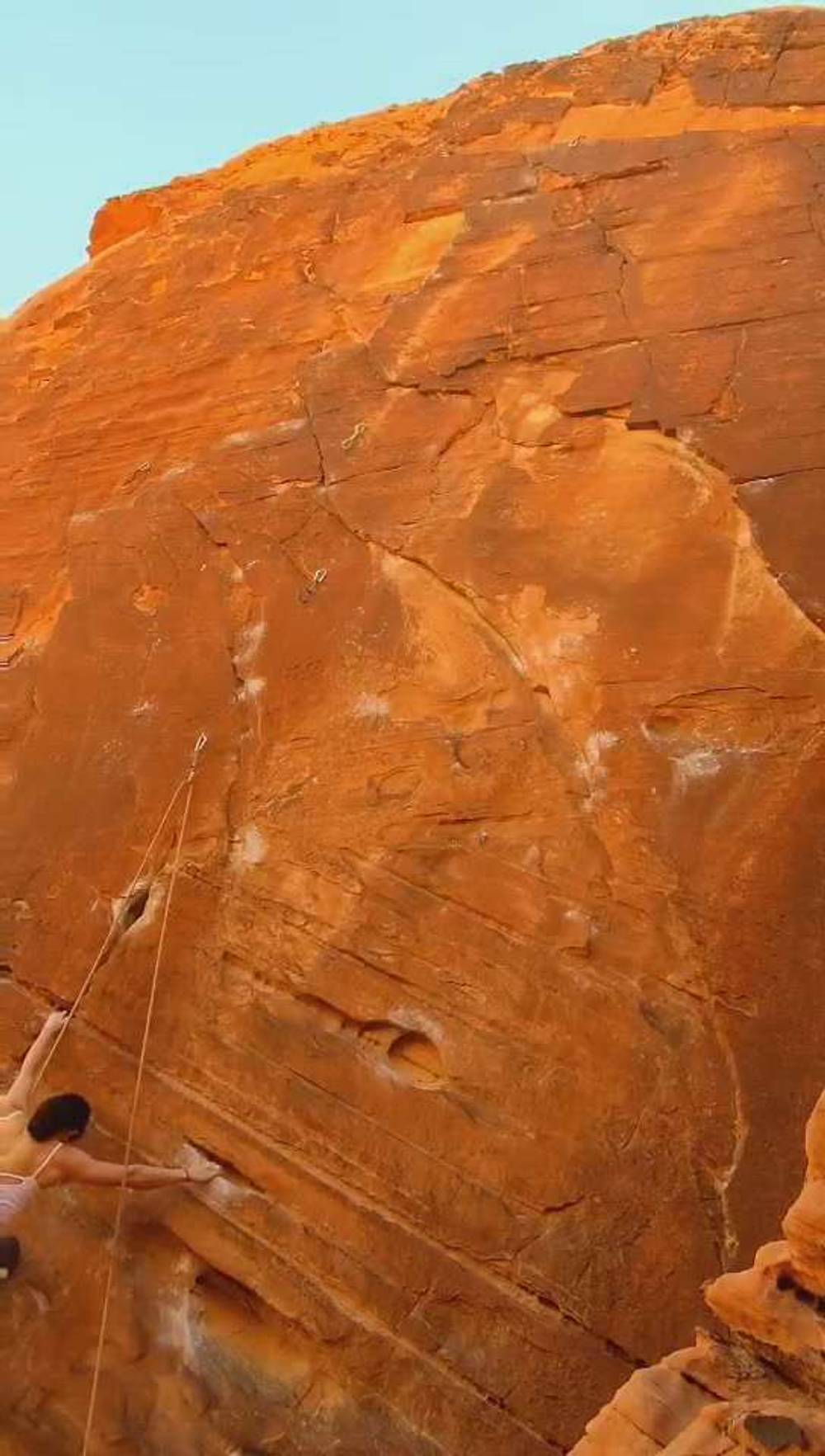 Psychic Eye 5.12a, Red Rock - Beta Video from liyuan