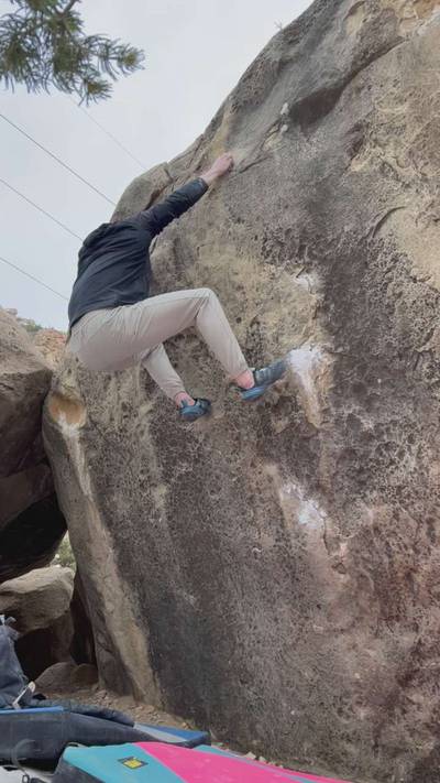 Sling Blade v5, Joe's Valley - Beta Video from mylesclimbs