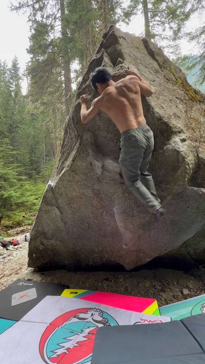 Baby Elephant v5, Stevens Pass - Beta Video from DiegoC