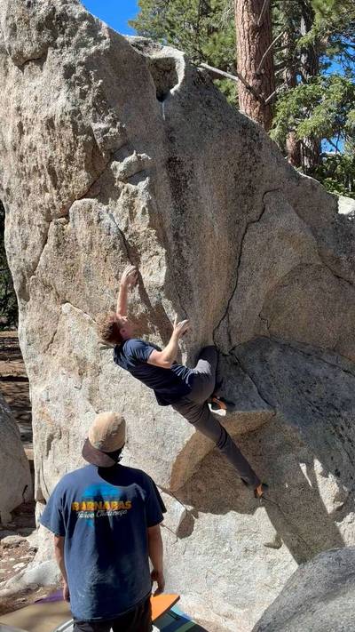 March Arete v3, Tramway - Beta Video from oisinharr