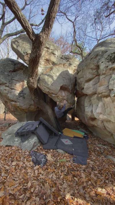 Hanging Arete v6, The Citadel - Beta Video from caloob__