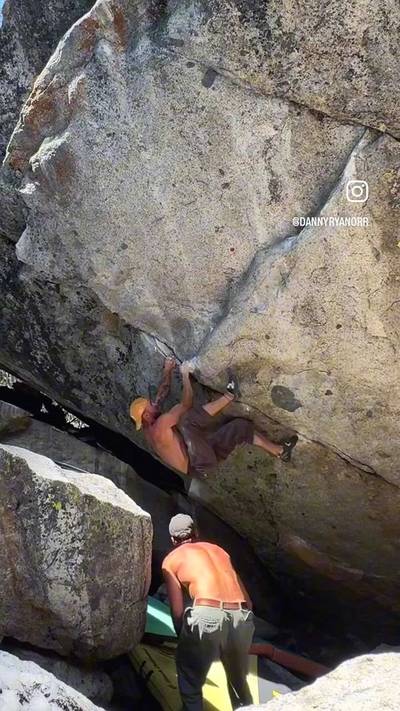 III Cave v10, Lake Tahoe - Beta Video from DannyOrr