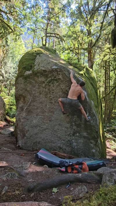 Battered Shrimp v7, Squamish - Beta Video from ptrgeorge