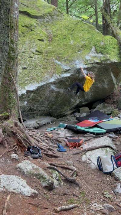 Keith's Roof v6, Squamish - Beta Video from nastya