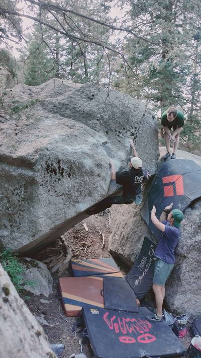 Fools Gold v7, Little Cottonwood Canyon - Beta Video from Puffy
