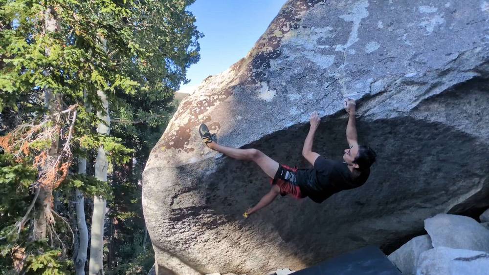 Slippery Critter v8, Big Cottonwood Canyon - Beta Video from JayPatel
