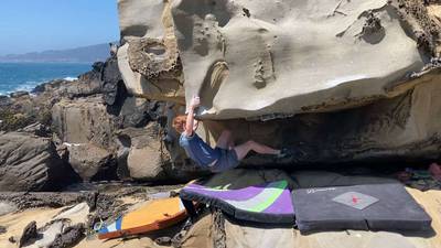 Tufatafoni Traverse v3, Salt Point - Beta Video from nicofuchslynch
