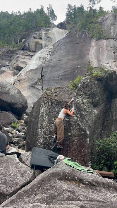 Balls in the Falls v3, Squamish - Beta Video from saedmr