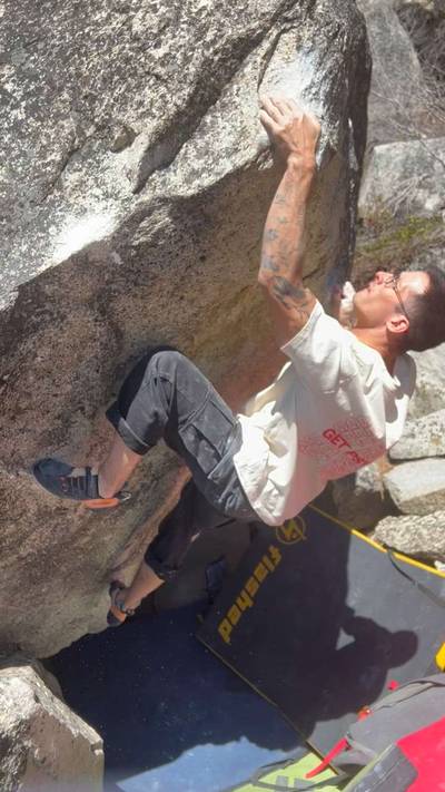 Stone Mason v8, Lake Tahoe - Beta Video from StinkeePete