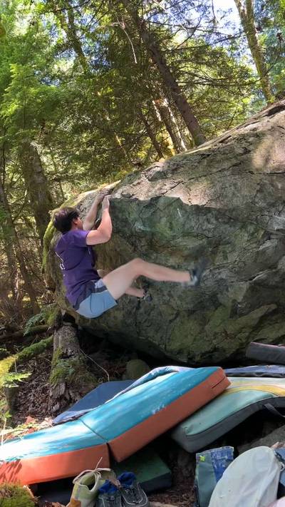 Sharkbait's Mom v4, Squamish - Beta Video from lexgoclimb