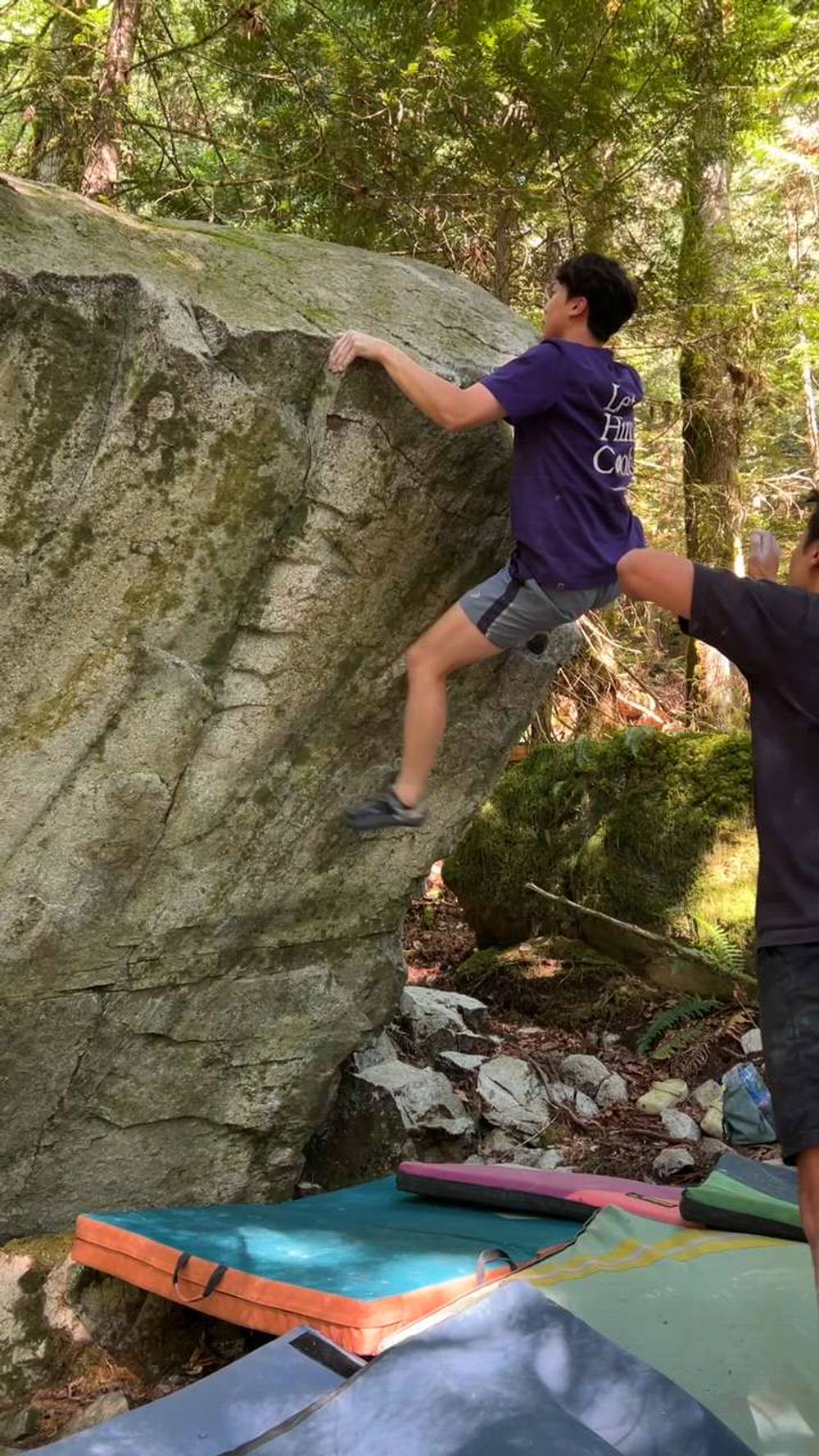 Mini Moon Arete v4, Squamish - Beta Video from lexgoclimb