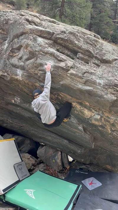 Prairie Lunge v6, Clear Creek Canyon - Beta Video from CodyMattox