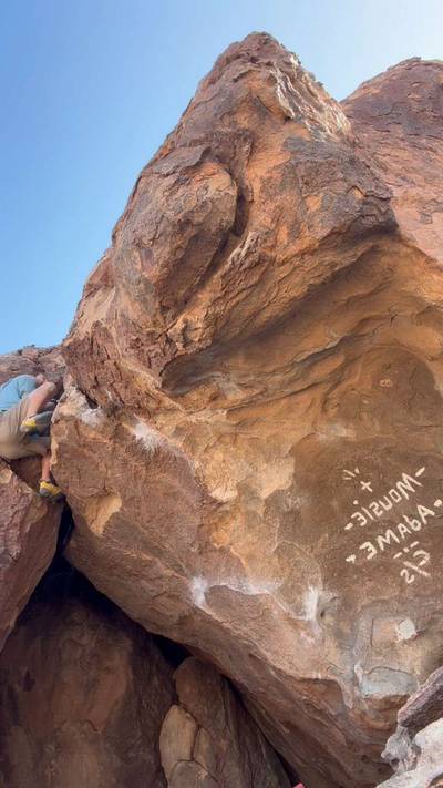 Mousie Adame v7, Hueco Tanks - Beta Video from Canglim52