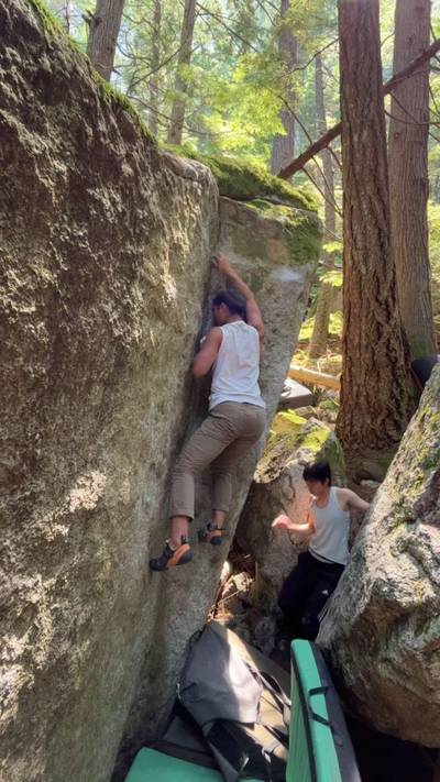 Sea of Doubt v6, Squamish - Beta Video from cc.climbs.rocks