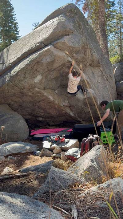 The Nose Left v4, Lake Tahoe - Beta Video from elikariv