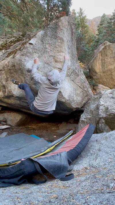 Mini-Maisch v8, Little Cottonwood Canyon - Beta Video from HAYDENe